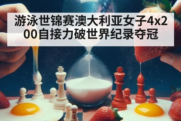 游泳世锦赛澳大利亚女子4x200自接力破世界纪录夺冠